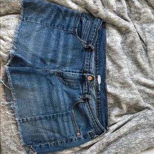 Old Navy Women's Sz 12 Blue Denim Cutoff Shorts
